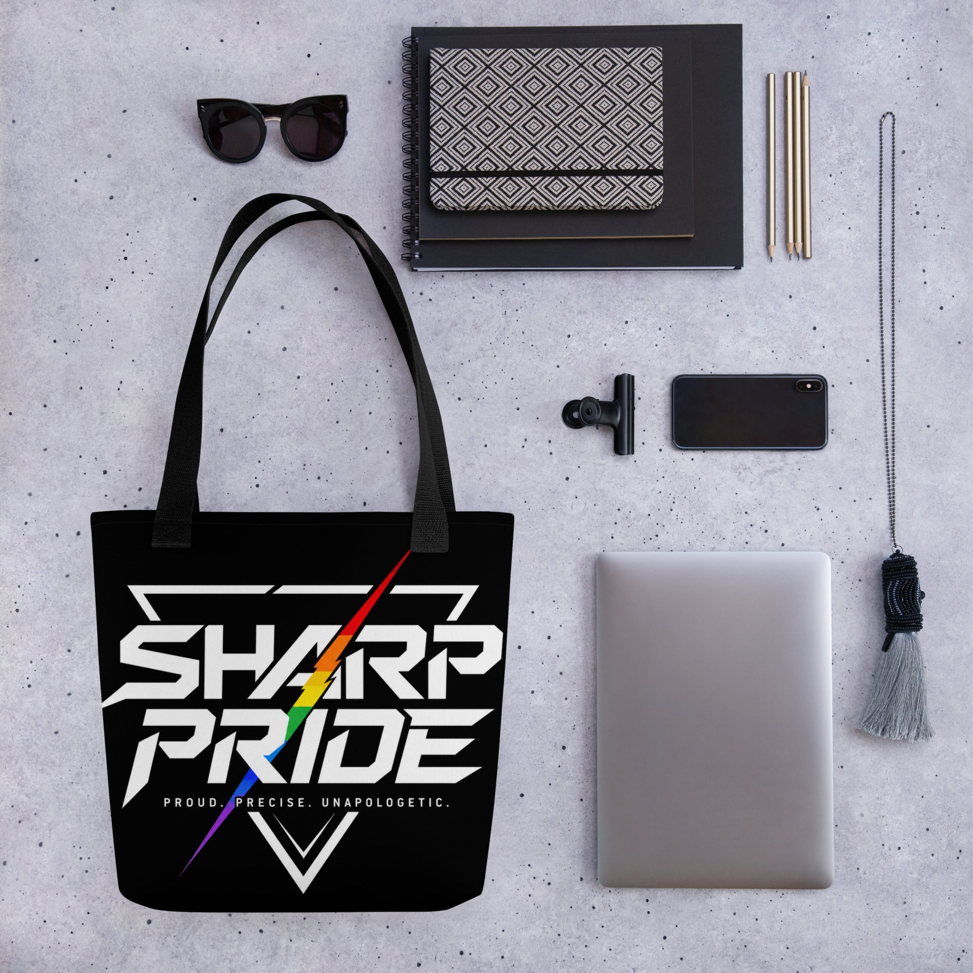 161.sharp Tote Bag – Vorderseite – 161.sharp